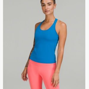 LULULEMON - COOL RACERBACK SHORT TANK TOP *NULU